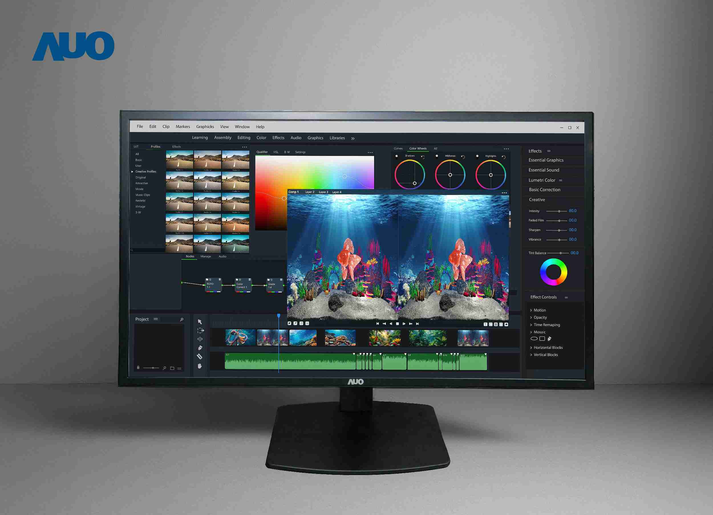 龙门国际开发32吋2D/3D专业桌上型显示器，，，，拥有8K4K超高分辨率，，，，并以低串扰算法优化3D显示效果，，，，搭载自动眼球追踪功能，，能实时调整3D图像，，，，进行实时2D与3D无缝共存窗口，，提供图像设计工作者突破二维接口的崭新工作氛围与效率